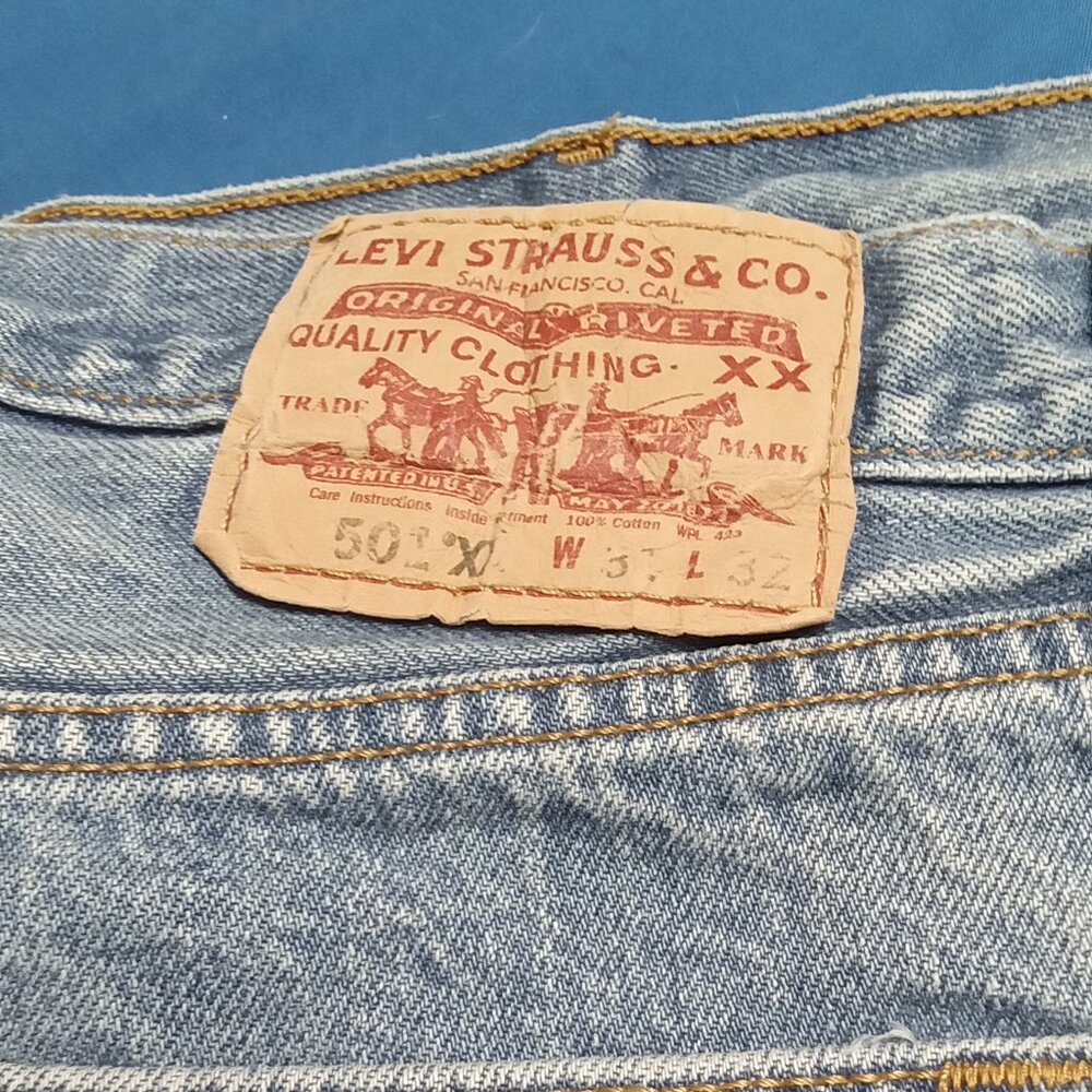 Levi Strauss & Co 501 XX Mens Jeans - Picture 3 of 7